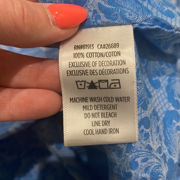 Robert Graham Bayview Cotton Shirt Paisley Damask 16537 - Picture 11 of 13